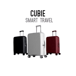 Caggioni กระเป๋าเดินทาง 20 นิ้ว รุ่น คิวบี้ ( Cubie : PP011 )  ขนาด 20/24/28 นิ้ว วัสดุโพลีโพรพิลีน ตัวล็อค TSA มีซิปขยาย รับประกันคุณภาพ