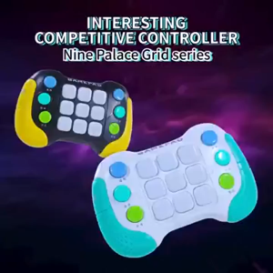 Electronic Pop Light Quick Push Game Console Toys for Kids Adult Fidget Anti Stress Relief Toy Interactive Game Machine