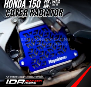 Hayaidesu Radiator Cover Honda 150 Anodize - VARIO 125 / VARIO 150 / ADV 150 / PCX 150