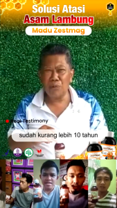 Madu Zestmag Obat Maag Herbal Madu Lambung Maag Gerd aAnxiety 280 gram