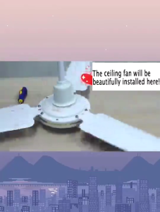 56 Inches Inverter Ceiling Fan Heavy Duty Electric Fan Standard Industrial Wall Fans 3 Blades Strong Wind Large Size Ceiling Fans For Living Room Energy Saving