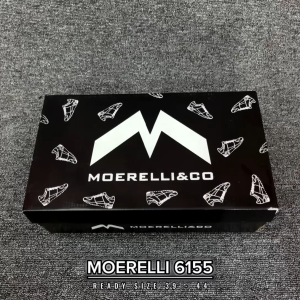 MOERELLI &CO M-6155 Salvatore Putih Hitam Abu Sepatu Sneakers Boot Casual Kasual Outdoor