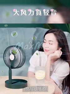 Kipas Angin Meja Kipas Angin Mini Genggam Cute Kipas Angin Portable Usb Rechargeable Putar 180 3 Speed  Portable Fan Mini Fan Emergency Kipas Angin Lipat