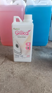 Glika Pelicin Pakaian Laundry Setrika Baju Premium 1 Liter Aroma Sakura Orchid Care
