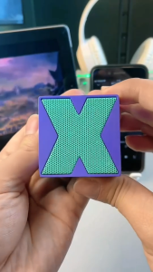 iMI Mini Bluetooth Speaker ลําโพงบลูทูธไร้สายพกพา 5.0 คุณภาพเสียงเซอร์ราวด์ 360° น้ำหนักเบา 122g