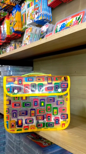 Tas Kancing 2 Mini A5 Fancy / Map Kancing Mini Batik