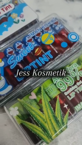 Iman Koko Liptint Papan Set isi 10 Pcs Lip Tint / Grosir Kosmetik