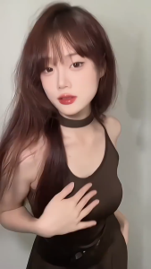 Đầm ngắn không đều co giãn váy ngắn có dây đeo màu trơn váy ngắn xếp li dành cho nữ