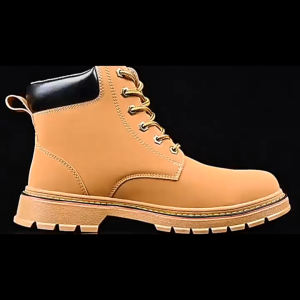 mens Safety boot steel toe Protective shoes Work attire low cut Martin boots Anti smashing anti piercing work shoes