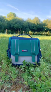 Primary Student Horizontal Schoolbag Spine Protection Large Capacity Lightweight Shoulder Bag Waterproof Kid Backpack