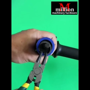 4pcs Multi-Function Snap Ring Pliers Multi-Tool Multi-Crimp Tool Inner And Outer Ring Remover Circlip Pliers Circlip Combination Fixed Installation Clip Tool