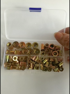 Rivet Nuts Carbon Steel M3 M4 M5 M6 M8 - Mur Rived Paket 100 PCS