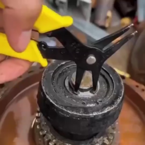 Tang Snap Ring Circlip 2-In-1 Lurus Buka Tutup 10 - 40 mm 2 Fungsi