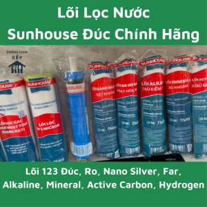 (SP Mới) Bộ 9 Lõi Lọc Nước Sunhouse Chính Hãng Dùng Cho Các Model 9 Lõi SHA8838K SHA8839K SHA8691K SHA5120K SHA8839K-KV SHA8838K-KV...
