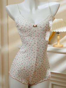 SATIN FABRIC ชุดน่ารัก สายเดี่ยว ชุดจั้มสูม 💥 มีไซต์ใหญ่ M-5XL นน 40-100kg. ใส่ไปเที่ยวสวย S-333