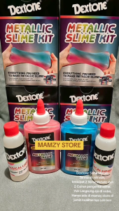 DEXTONE METALLIC SLIME KIT DEXTONE Slime Kit - DIY Bahan Membuat Slime