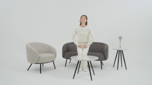 example: "Rina Hey โซฟา 1 ที่นั่ง รุ่น IDEN/1 - ของวัสดุ IDEN/1