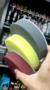 Busa Spon Kompon Poles Body Mobil IPO 6 inch Maroon Tipis Compounding Cutting Pad 6 inch Dual Action Polisher