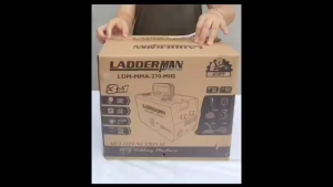 3 IN 1 LADDERMAN MMA-270 Professional MIG & MMA Gasless Welding Machine with Accessories