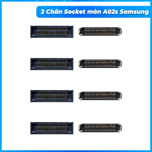 2 chân socket màn hình trên main A02s A03s A03 samsung