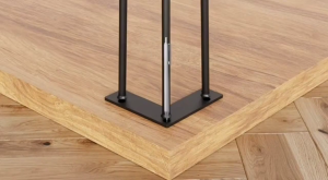 HOL 2rod Hairpin Legs 4pcs DIY Metal Support Desk Table Legs For Furniture Hardware Furniture Fittings