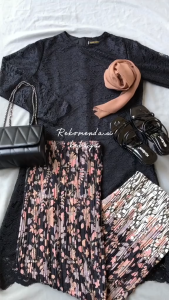 Realpict Set Kebaya: Kebaya Tunik Hitam, Kebaya DHALIA, Kebaya Kinanti, Kebaya Murah, dan Kebaya Brokat