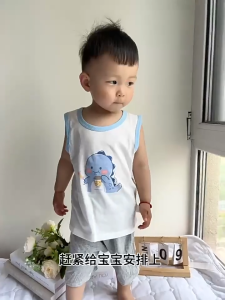 Childrens Summer Cotton Vest Summer Kids Cotton Boys And Girls