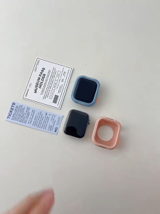 Stylish Letter Armor iWatch Case For 41mm 40mm 44mm 45mm 49mm Ultra New Anti fall Shockproof Watch Cover For iwatch 9 8 7 6