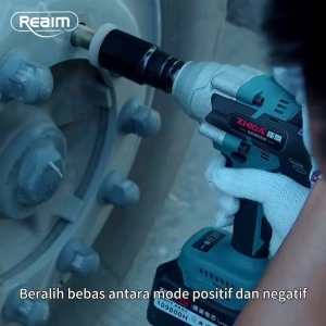 Cordless Impact Wrench Brushless 2000N/M Mobil Impact Baterai Mesin Bor Untuk Baut Mobil
