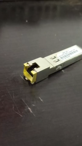 XLL RJ45 SFP Module Gigabit 1.25G SFP To RJ45 Module Transceiver 10/100/1000 Base-T 100M. SFP โมดูล