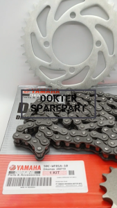 50C PAKET GIR SET + RANTAI RODA JUPITER MX NEW / JUPITER MX 135 NEW / GEAR / GIR / GER