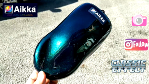 2K Paint  AIKKA AK2500 Classic Green CLASSIC EFFECT Car Motor Paint DIY Aerosol Spray Bottle Cat Bancuh Kereta 车漆