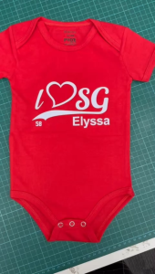 I LOVE SG Men T-Shirt Cotton Casual Short Sleeve