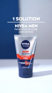 NIVEA MEN Facial Foam Oil Clear Acne Defense 50ml