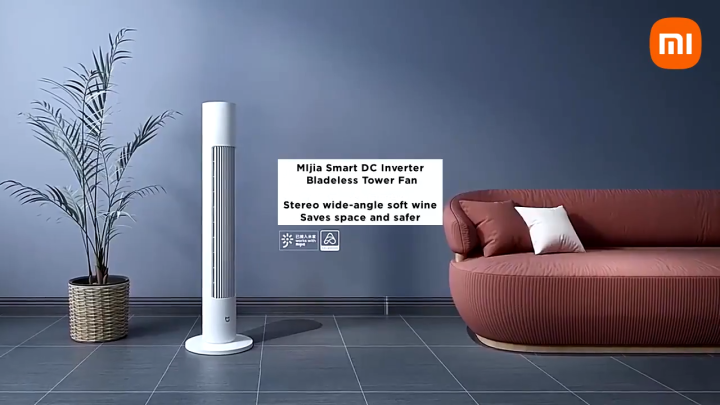 Xiaomi Mijia Smart DC Inverter Tower Fan 2 Air Cooler Energy Saving ...