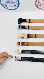เข็มขัดนักเรียนหญิง เข็มขัดยุวะ เข็มขัดเนตรนารี  ม.ต้น ม.ปลาย พร้อมส่งด่วน