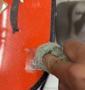 ลอกคราบกาว สูตรร้านป้าย sticker remover น้ำยาล้างกาว ลอกสติกเกอร์