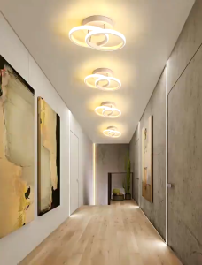 Lampu Hias Plafon, Lampu Kamar Tidur Minimalis, dan Lampu Plafon Ruang Tamu LED 3 Warna