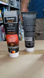 Nhớt Hộp Số Xe Ga SENFINECO Scooter Gear Oil 80W90 GL-5 120ml | Mã 8785