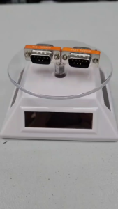 2PCS DB9 Null Modem Adapter Male to Male /  RS232 Null M/M  / Serial Port Null Male  Adaptor