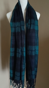 PRELOVED SCARF Cashmere / Wool shawl imported from Japan Korea US & Europe SS04