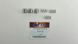 Peloran Stater Vega ZR (Harga Per Set Sesuai Foto) - Mimis Pelor Gotri Dobel Starter One Way Wanwey + Per Peer Pir Yamaha Vega ZR New Vega Force Force Fi Jupiter Z1 Jupiter Z New 115 Robot
