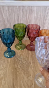 Ly nhựa 330ml phong cách cổ điển trang trí bàn gia tiên đám cưới đám hỏi nhà hàng khách sạn