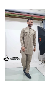 New-Setelan Koko Pakistan Dewasa Bahan Katun Toyobo Setelan kerah kemeja Pria Dewasa Keren 2024 COD