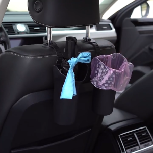 Cốc đựng ô gắn xe ô tô MYT Cốc đựng ô dù bình nước treo lưng ghế ô tô kèm móc treo chống rỉ nước đa năng