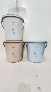 Xô sọc 15L HOKORI nhựa VIỆT NHẬT cao cấp 5238 - Nắp đậy quai xách đựng nước gạo đá