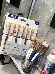 CSR 6Pcs Ultra-fine Soft Toothbrush Healthy Teeth Clean & Gum Protection Bristle Household Essential Cle