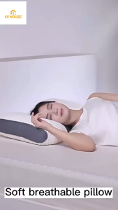 KKHOUSE Upgrade SPA Pillow Orthopedic Contour Cervical Neck Pillow Traction Release Neck Pain 48x74CM Adult Sleep Pillow