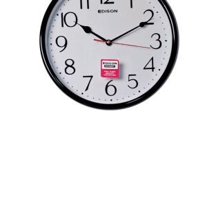 Jam Dinding Edison ES 315 T61 Timbul Diameter 310mm 31cm