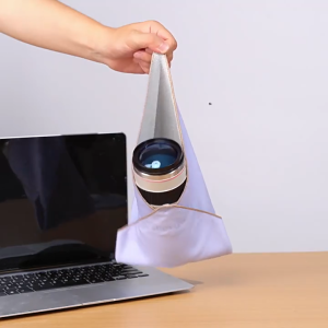 35 cm / 45 cm Folding Self-adhesive Cloth Lens Storage Bag Camera Pouch Cloth for SLR DSLR Cameras